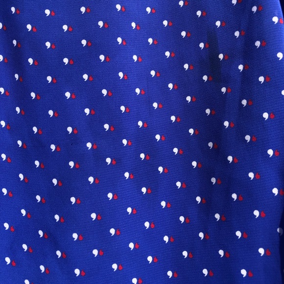 Vintage Lorac Original Drop Waist Dress Blue size 1X - Picture 3 of 5